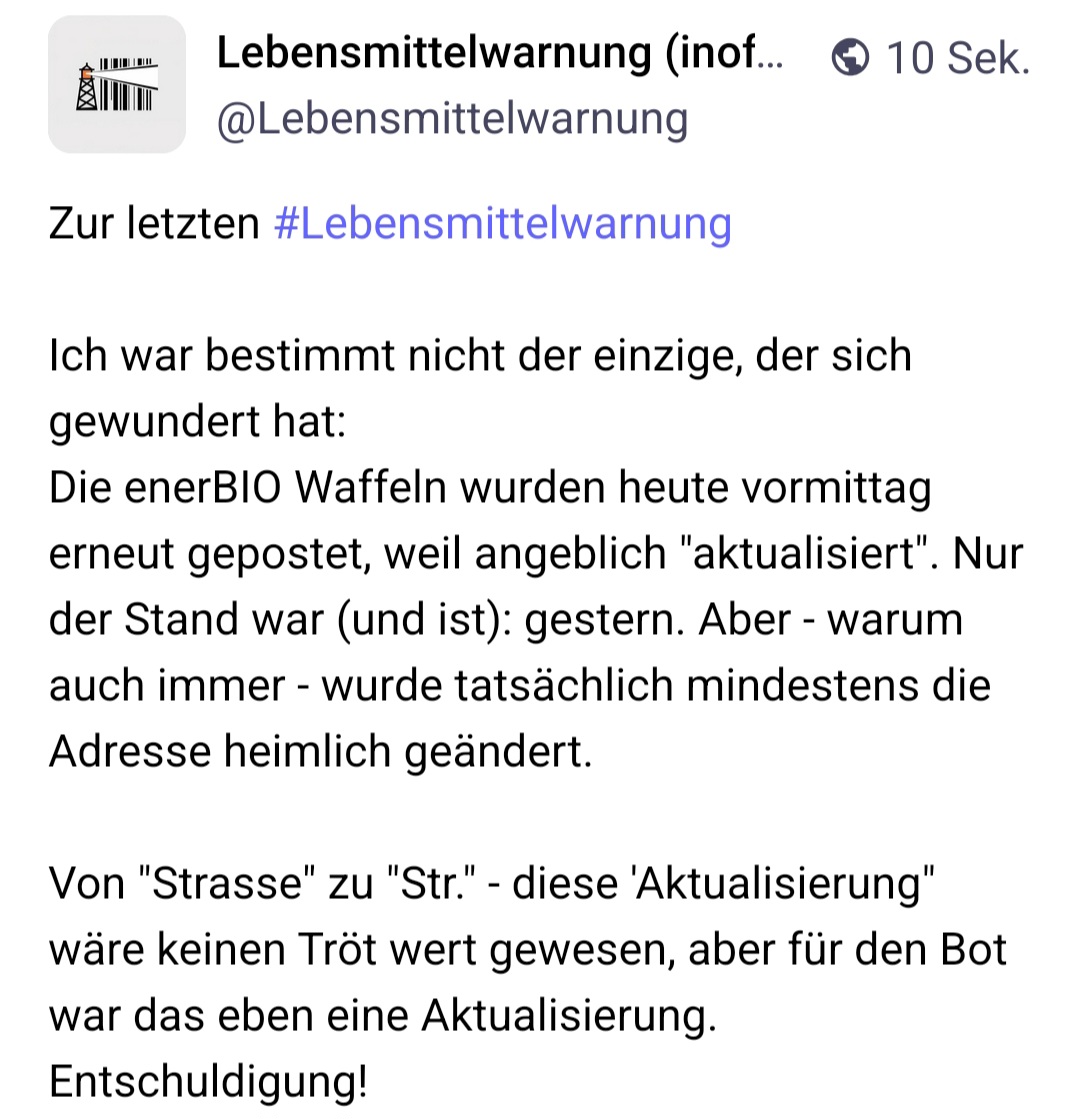 ‘Aktualisierung’ enerBIO
